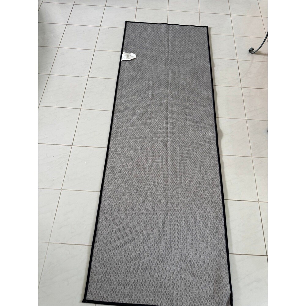 Ruggable Calabria Multicolor Runner Rug 2.5’x7’ Black Floral Motifs - Picture 4 of 6